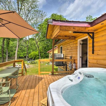 Cozy Cabin On Tuckasegee River - Near Bryson City Dış mekan fotoğraf