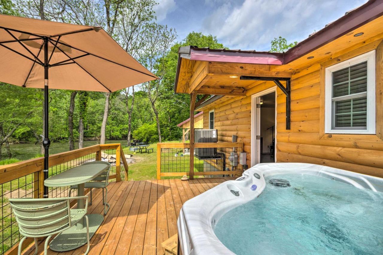 Cozy Cabin On Tuckasegee River - Near Bryson City Dış mekan fotoğraf